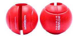 Achsengriffe Power System Bar Globe Gripz Red
