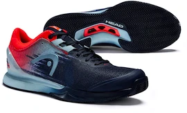 Ausprobiert - Herren Tennisschuhe Head Sprint Pro 3.0 Clay Dark Blue/Red EUR 46