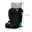 Auto-Kindersitz Kinderkraft Junior Fix 2 i-Size 100-150 cm Graphite Black