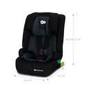 Auto-Kindersitz Kinderkraft Safety Fix 2 i-Size 76-150 cm Black 8Kg