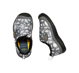 Baby im Freien Keen Howser Low Wrap Steel Grey/Star White  US 11 (Kid)