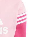 Baby Trainingsanzug  adidas  Badge Of Sport Bold Blue Fleece Light Pink