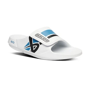 Badeschuhe Bauer  Oofos Sport Flex Slide White/Blue