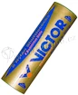 Badmintonbälle Victor  Nylon Shuttle 2000 Gold - White (6 Pack)  Grüner Streifen (19 - 29 °C)