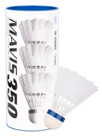 Badmintonbälle Yonex Mavis 350 White (3 Pack)