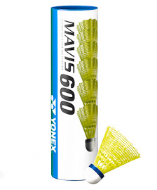 Badmintonbälle Yonex Mavis 600 Yellow (dóza po 6 ks)