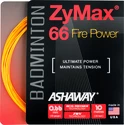 Badmintonsaite Ashaway  ZyMax 66 Fire Power Orange