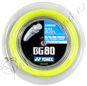 Badmintonsaite Yonex Micron BG80 (0.68 mm) Yellow - 200 m lang
