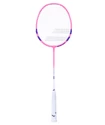 Badmintonschläger Babolat Explorer I Pink 2018 besaitet