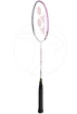 Badmintonschläger Yonex Nanoray 10F White/Pink besaitet