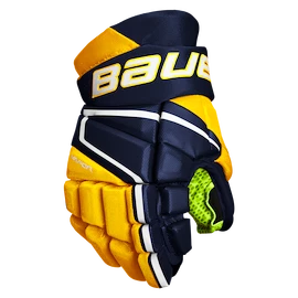Bauer Vapor 3X - MTO Navy/gold Eishockeyhandschuhe, Junior
