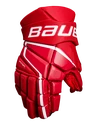 Bauer Vapor 3X red  Eishockeyhandschuhe, Intermediate