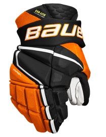 Bauer Vapor Hyperlite - MTO black/orange Eishockeyhandschuhe, Junior