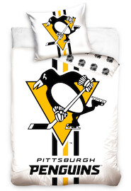 Bettwäsche NHL Pittsburgh Penguins White