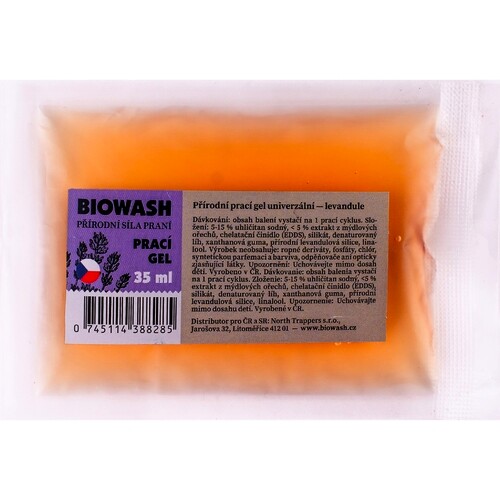 Biowash Lavendel/Lanolin Wollwaschgel Probe, 30 ml