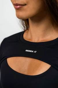 Bolero für Frauen Nebbia True Hero Fitness Longsleeve Bolero black XS/S