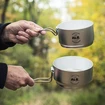 Campinggeschirr Alb  Ešus Alb Hliník 3-dílný