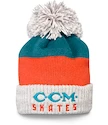 CCM Vintage Skates Logo Pom Knit