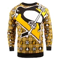 Christmas Sweater Forever Collectibles Busy Block Ugly NHL Pittsburgh Penguins