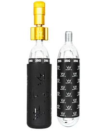 CO2-Pumpenaufsatz mit Kartuschen-Set PEATY'S Mtb (25g) - gold (ppr-hti-mtb-gld-12)