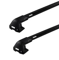 Dachträger Thule Edge Black Audi A3 Sportback (8Y) 5-T Hatchback Normales Dach 20+