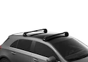 Dachträger Thule Edge Black Mercedes Benz E-Class (W212) 4-T Sedan Befestigungspunkte 09-16