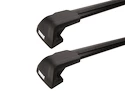 Dachträger Thule Edge Black Mini Clubman (F54) 5-T Hatchback Bündige Schienen 16-24