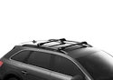 Dachträger Thule Edge Black Ssangyong Kyron 5-T SUV Dachreling 05+
