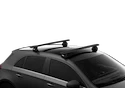 Dachträger Thule mit EVO WingBar Black BMW 5-Series Gran Turismo 5-T Hatchback Befestigungspunkte 09-17