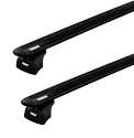 Dachträger Thule mit EVO WingBar Black Fiat Stilo 5-T Hatchback Befestigungspunkte 02-07