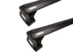 Dachträger Thule mit EVO WingBar Black Honda Prologue 5-T SUV Bündige Schienen 24+