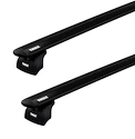 Dachträger Thule mit EVO WingBar Black Land Rover Range Rover Sport 5-T SUV Bündige Schienen 14-23