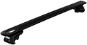 Dachträger Thule mit EVO WingBar Black Mitsubishi Pajero Dakar 5-T SUV Dachreling 09-21