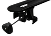 Dachträger Thule mit EVO WingBar Black Nissan Interstar 4-T Van Befestigungspunkte 21-24