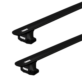 Dachträger Thule mit EVO WingBar Black Nissan Interstar 4-T Van Befestigungspunkte 21-24