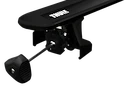 Dachträger Thule mit EVO WingBar Black Renault Master (X62) 4-T Van Befestigungspunkte 10-24