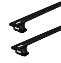 Dachträger Thule mit EVO WingBar Black Renault Master (X62) 4-T Van Befestigungspunkte 10-24