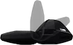 Dachträger Thule mit EVO WingBar Black Toyota Avensis 5-T Estate Dachreling 01-02