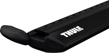 Dachträger Thule mit EVO WingBar Black Toyota Avensis Verso 5-T MPV Dachreling 01-06