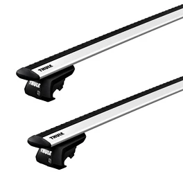 Dachträger Thule mit EVO WingBar Chevrolet Onix Activ 5-T Hatchback Dachreling 16-21