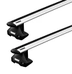 Dachträger Thule mit EVO WingBar Dodge Ram 3500 4-T Double-cab Normales Dach 09-21
