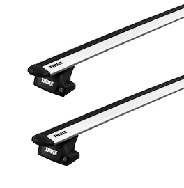 Dachträger Thule mit EVO WingBar Isuzu MU-X 5-T SUV Bündige Schienen 20-24