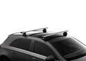 Dachträger Thule mit EVO WingBar Mercedes Benz E-Class (W212) 4-T Sedan Befestigungspunkte 09-16