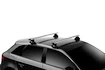 Dachträger Thule mit EVO WingBar Nissan Leaf 5-T Hatchback Normales Dach 10-17