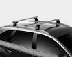 Dachträger Thule mit EVO WingBar Opel Corsa C 5-T Hatchback Befestigungspunkte 01-03