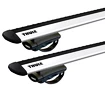 Dachträger Thule mit EVO WingBar Peugeot Rifter 5-T MPV Dachreling 19-24