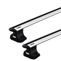 Dachträger Thule mit EVO WingBar Rover 200-Serie 3-T Hatchback Normales Dach 96-99