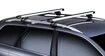 Dachträger Thule mit SlideBar BMW X3 5-T SUV Dachreling 03-10