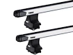 Dachträger Thule mit SlideBar Ford F-250/350 4-T Single-cab Normales Dach 99-23