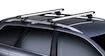 Dachträger Thule mit SlideBar Ford Figo 5-T Hatchback Normales Dach 10-16